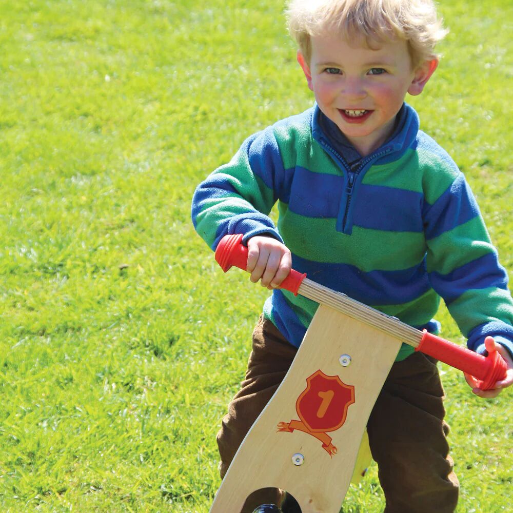 Bigjigs My First Balance Bike Red - Image 3