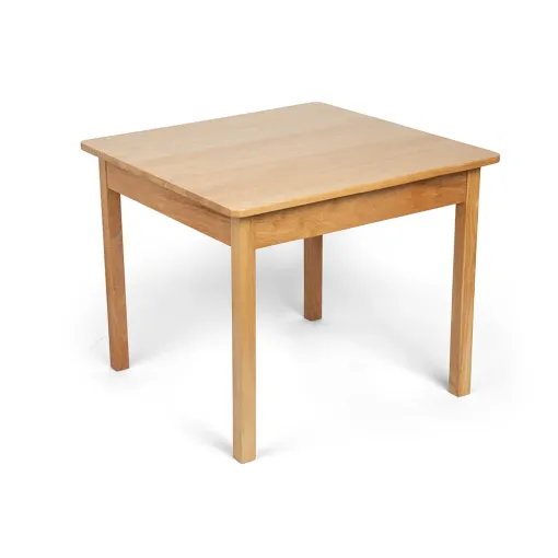 Bigjigs Natural Wooden Table and 2 Chairs 5