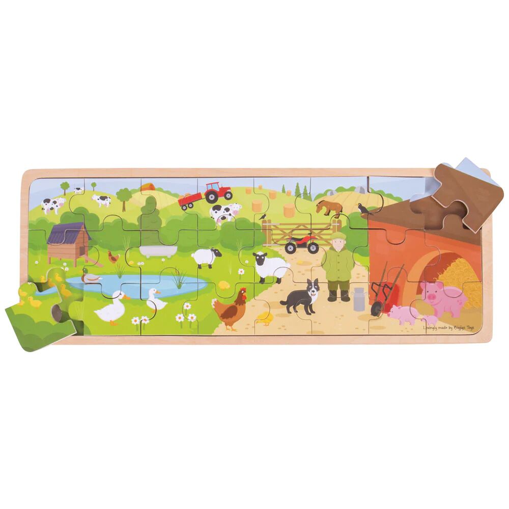 Bigjigs Toys On the Farm Puzzle - Image 2
