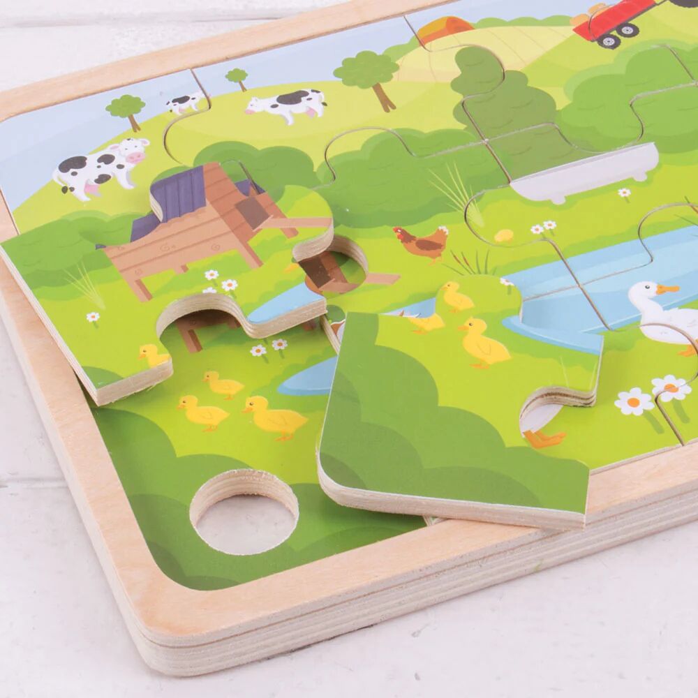 Bigjigs Toys On the Farm Puzzle - Image 3
