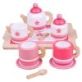 Bigjigs Pink Tea Tray is a pretty wooden tea set that has everything your child needs to host the perfect tea party or Teddy Bears picnic.