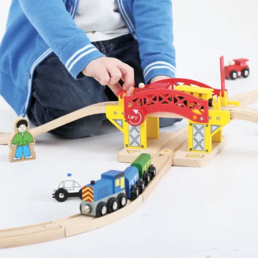 Bigjigs Rail Lifting Bridge 2
