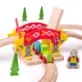 Bigjigs Rail Lifting Bridge, a great add on for junior train enthusiasts who will enjoy raising and lowering the gates to allow their toy train to pass