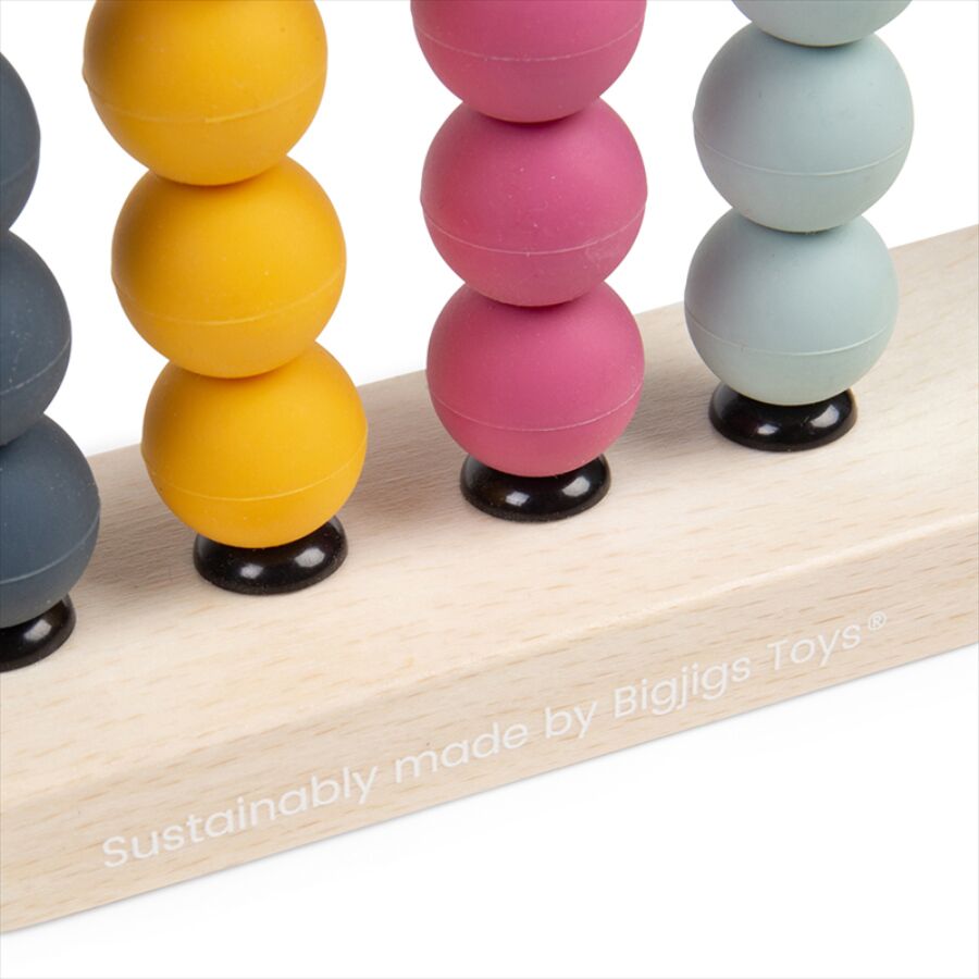 Bigjigs Toys Rainbow Abacus - Image 11
