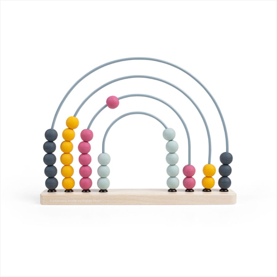 Bigjigs Toys Rainbow Abacus - Image 4