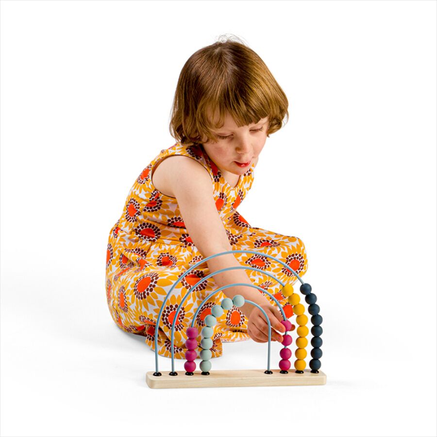 Bigjigs Toys Rainbow Abacus - Image 8