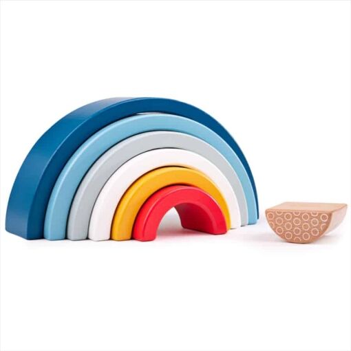 Bigjigs Rainbow Arches - FSC 100% - Image 12