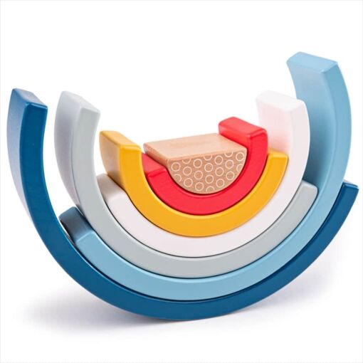 Bigjigs Rainbow Arches - FSC 100% - Image 11