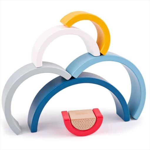 Bigjigs Rainbow Arches - FSC 100% - Image 10
