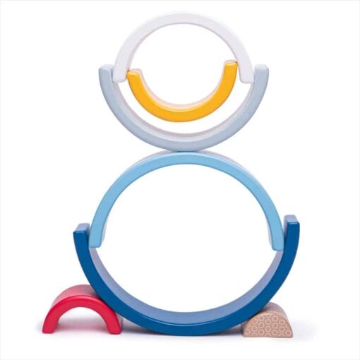Bigjigs Rainbow Arches - FSC 100% - Image 7