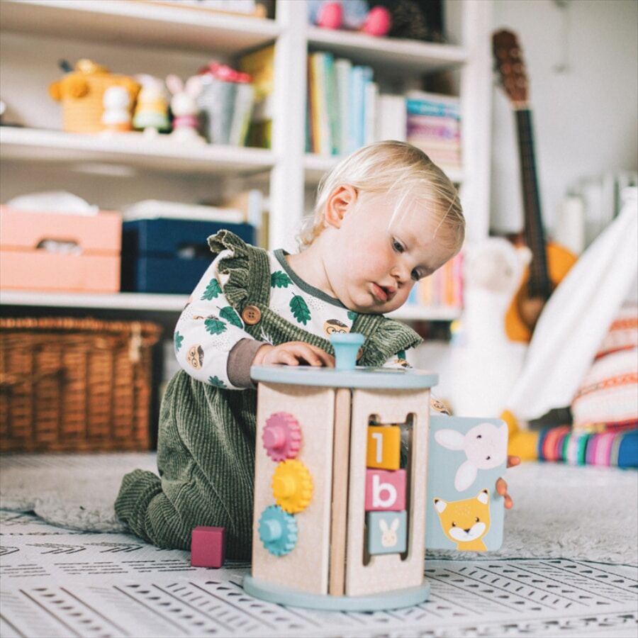 Bigjigs Toys Rolling Activity Centre - FSC 100% - Image 9
