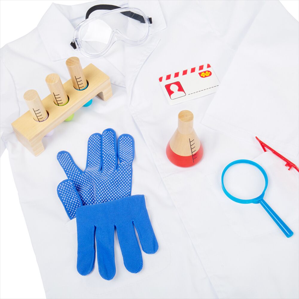Bigjigs Scientist Dress Up Costume - Image 9