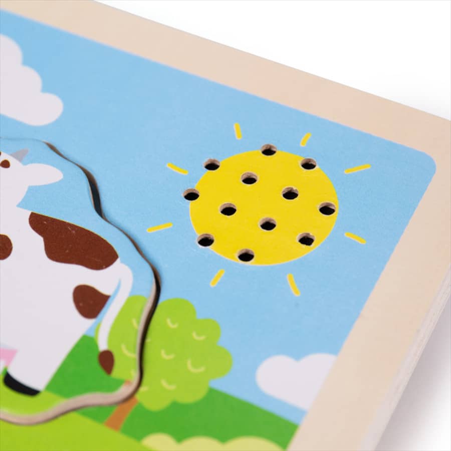 Bigjigs Farm Sound Puzzle - Image 2