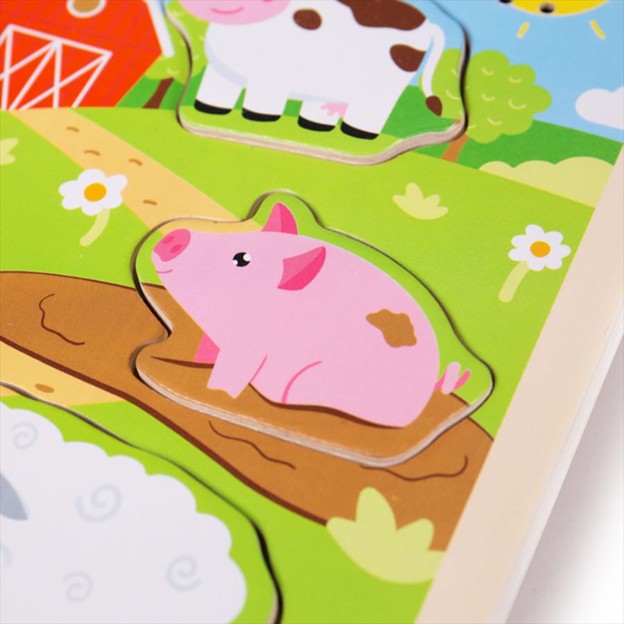 Bigjigs Farm Sound Puzzle - Image 3