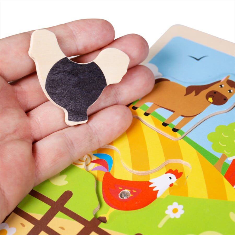 Bigjigs Farm Sound Puzzle - Image 4