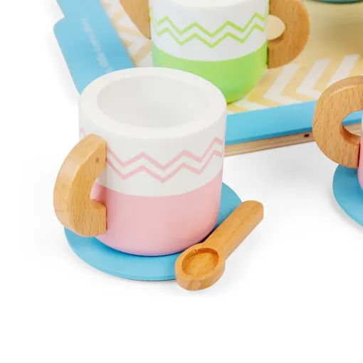 Bigjigs Toys Tea Tray Set - Image 3