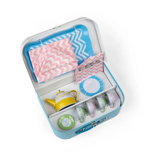 Bigjigs Toys Tin Tea Set - Image 2
