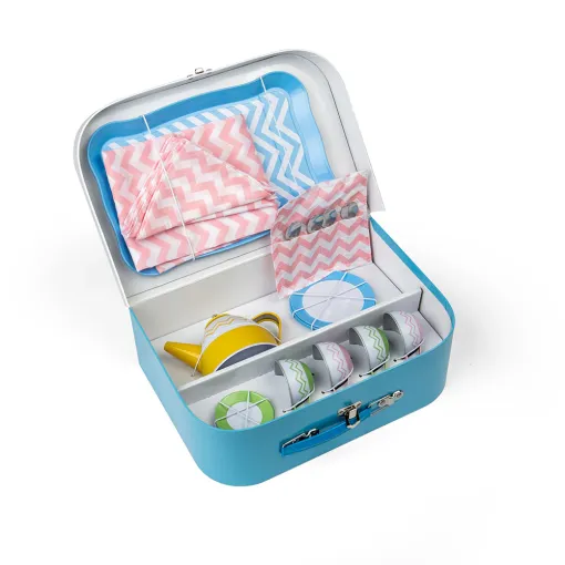Bigjigs Toys Tin Tea Set - Image 7