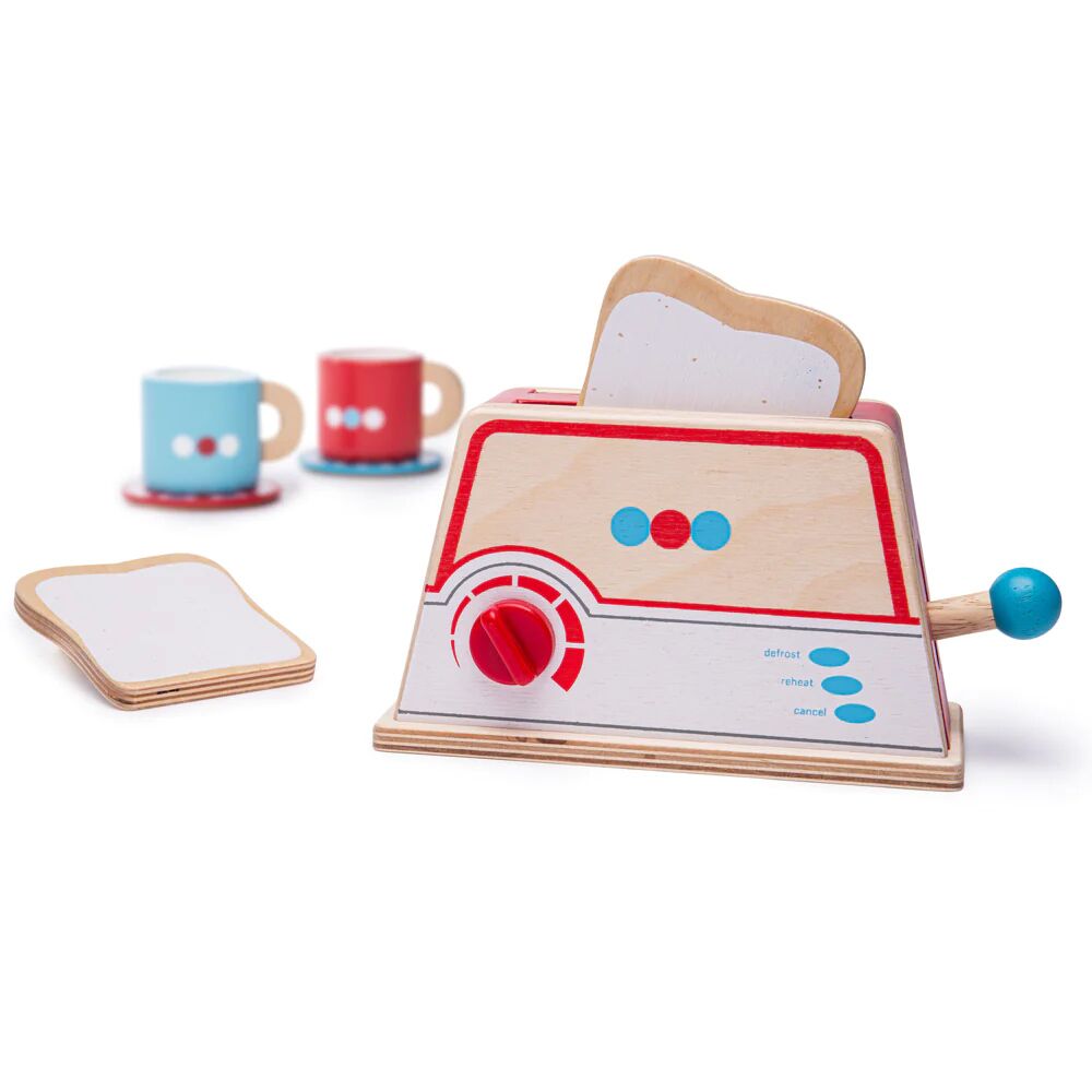 Bigjigs Toys Toaster Set - Image 4