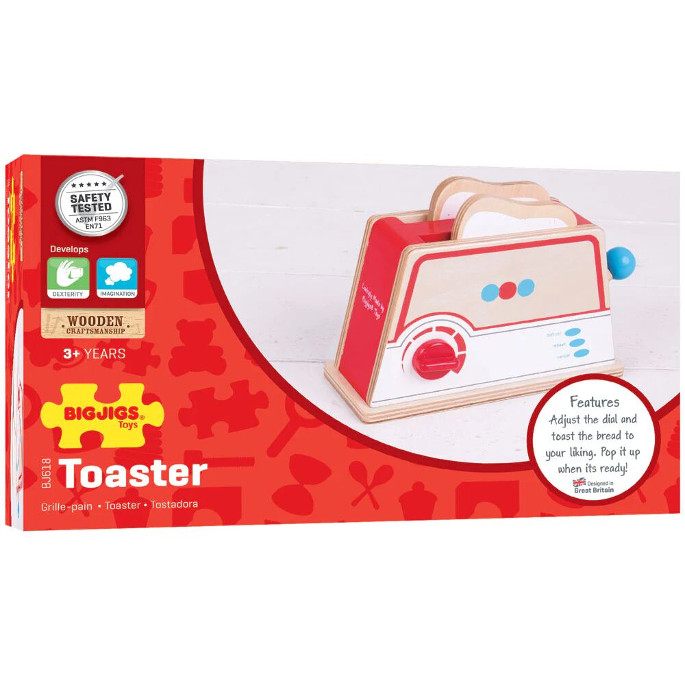 Bigjigs Toys Toaster Set - Image 7