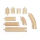 This Bigjigs Toys Curves and Straights Expansion Pack includes 24 pieces of straight and curved track that'll stretch as far as the imagination allows. 