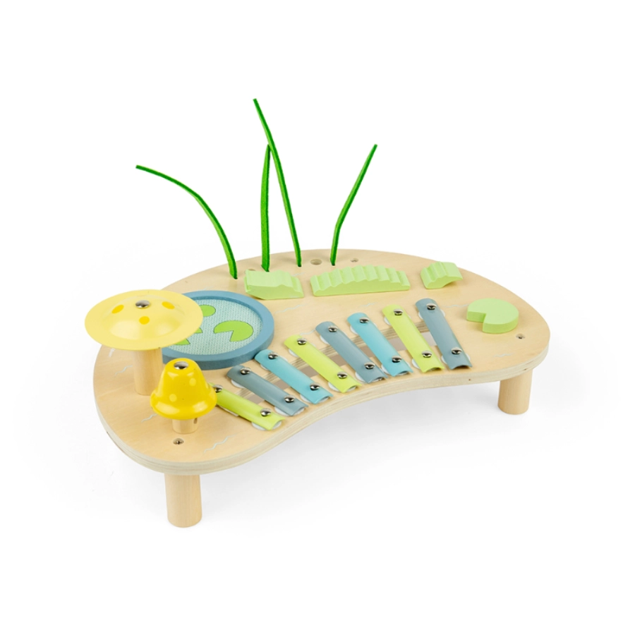 Bigjigs Toys Jungle Music Bench 3