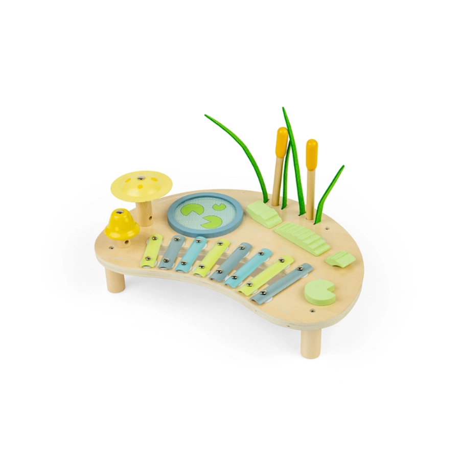 Bigjigs Toys Jungle Music Bench 5
