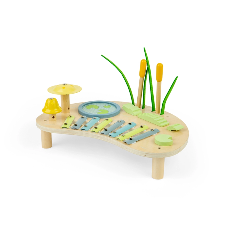 Bigjigs Toys Jungle Music Bench 6