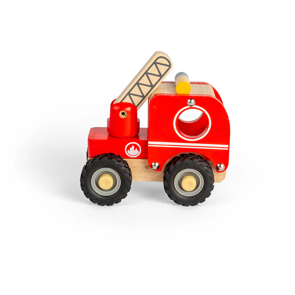 Bigjigs Toys Mini Fire Truck 1