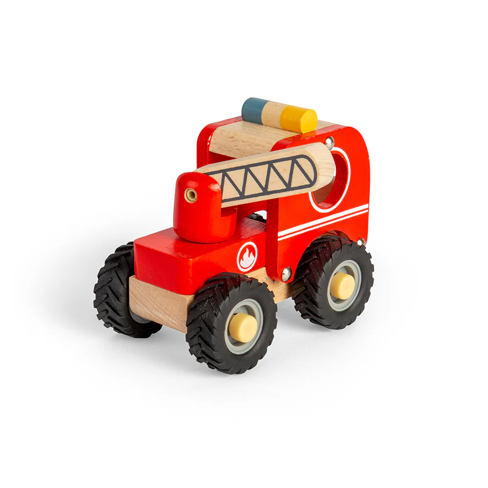 Bigjigs Toys Mini Fire Truck 2
