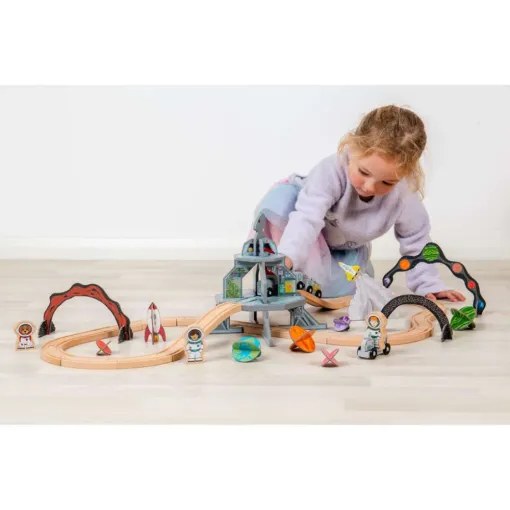 Bigjigs Toys Space Train Set 2