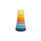 This Bigjigs Toys Stacking Cat features six stacking rings and one cute cat face which slots on top of the tower.
