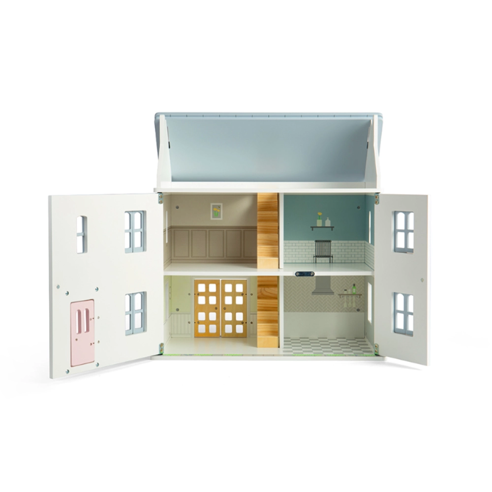 Bigjigs Toys Summer Cottage Dolls House 5