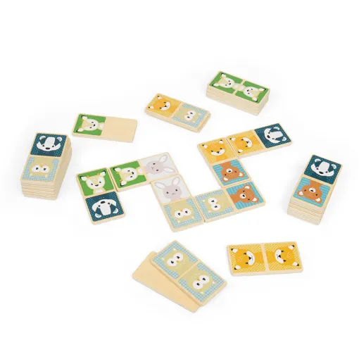 Bigjigs Toys Woodland Animal Dominoes 1
