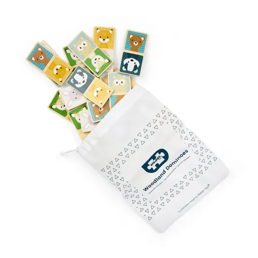 Bigjigs Toys Woodland Animal Dominoes 3