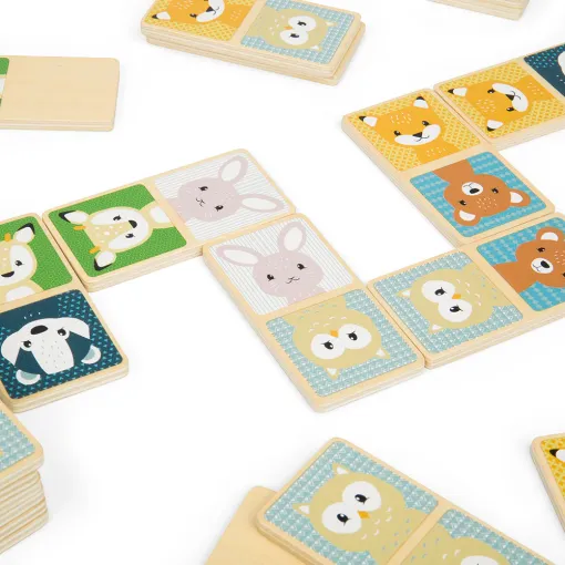 Bigjigs Toys Woodland Animal Dominoes 5