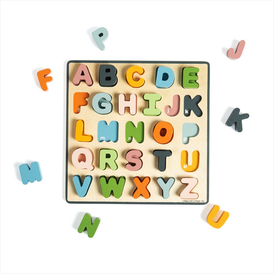 Bigjigs Uppercase ABC Puzzle - FSC - Image 3