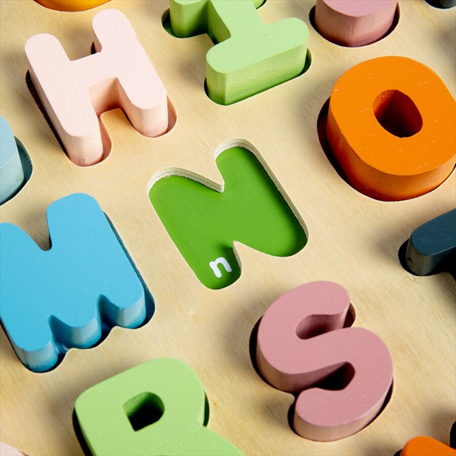 Bigjigs Uppercase ABC Puzzle - FSC - Image 4