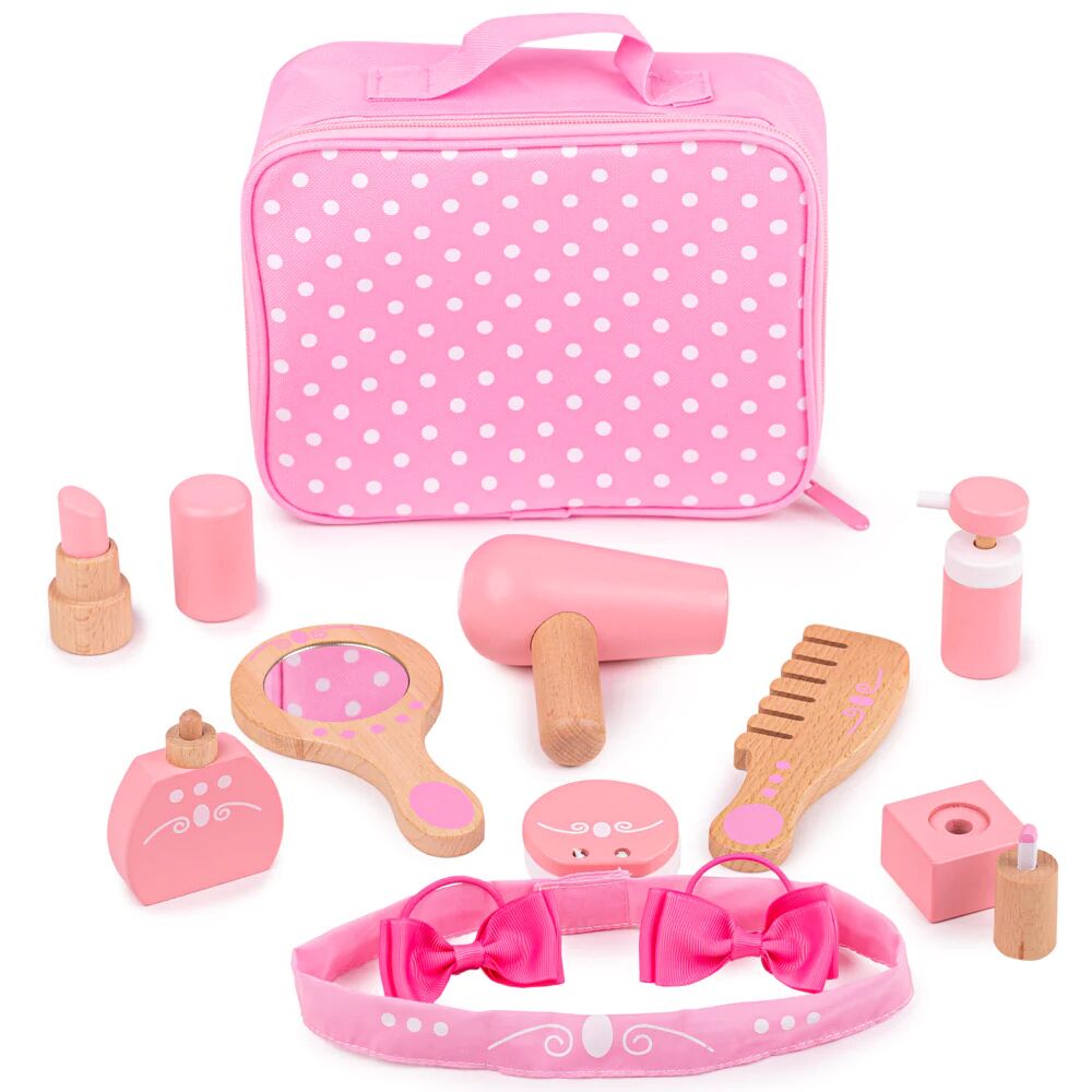 Bigjigs Vanity Kit is a delightful pretend play Vanity Kit that has all little ones need to make themselves feel a million dollars