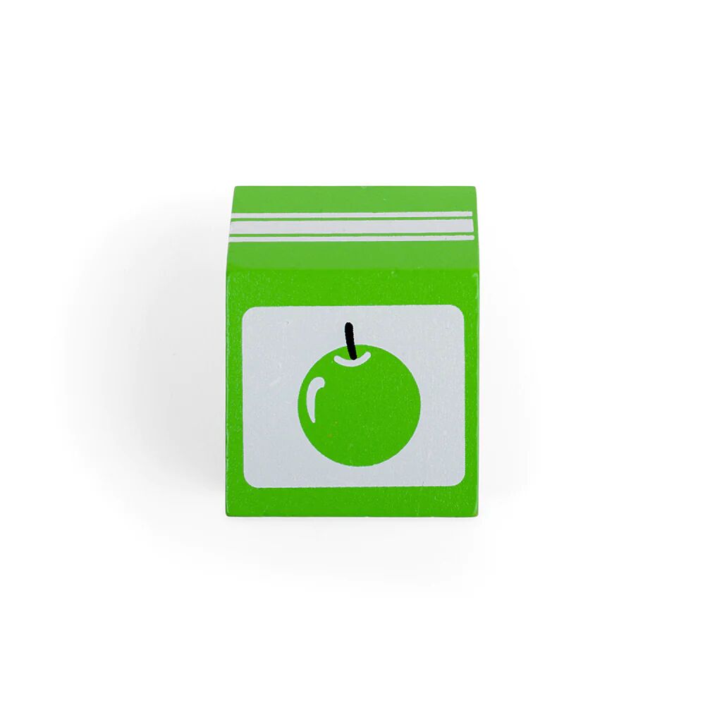 Bigjigs Toys Wooden Apple Juice Carton (2) - Image 3