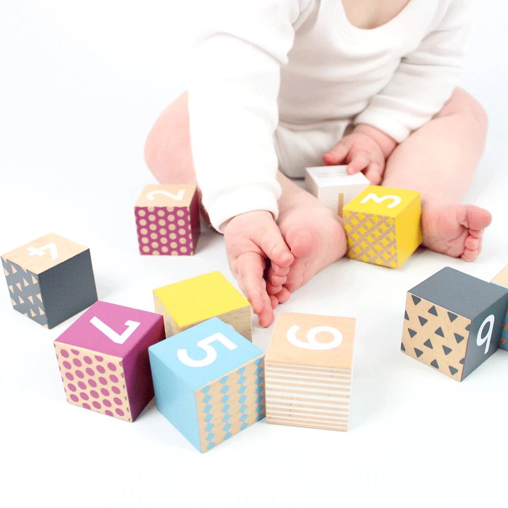 Bigjigs Wooden Number Blocks - 100% FSCĀ® - Image 2