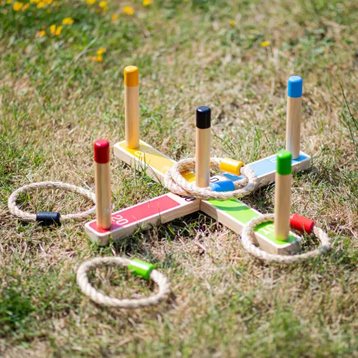 Bigjigs Wooden Quoits - Image 7