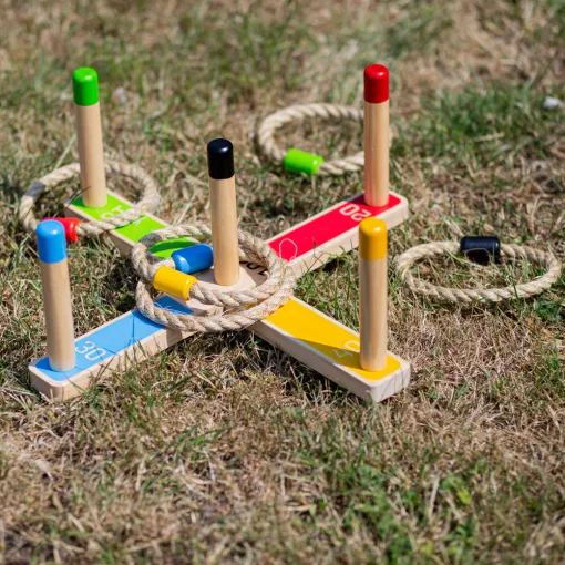 Bigjigs Wooden Quoits - Image 3