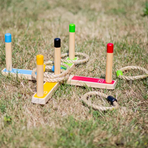 Bigjigs Wooden Quoits - Image 2