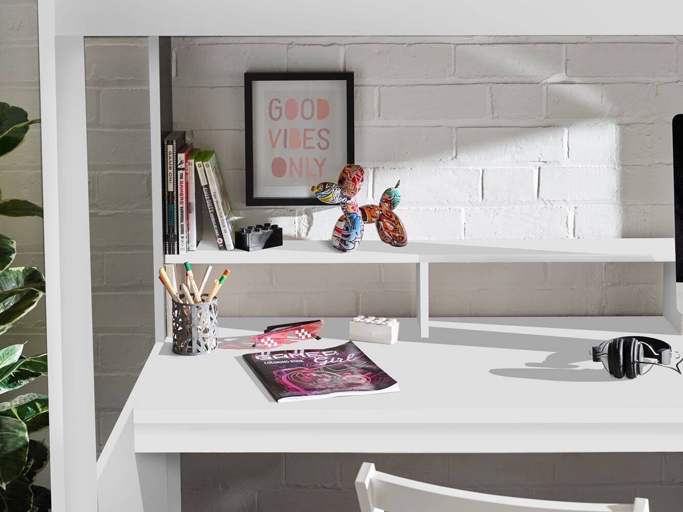 Blaze Gaming Bunk Bed - White - Image 2
