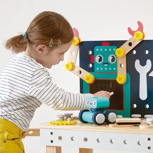 Brico Kids Big Robot DIY Workbench 02
