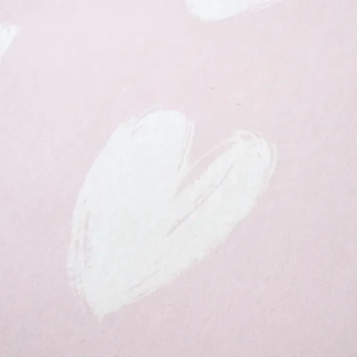 Brushed Hearts Toddler Fitted Sheet 3