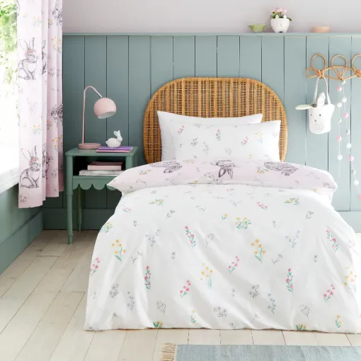 Bunny Tails Toddler Duvet Cover 2