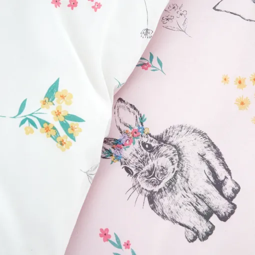 Bunny Tails Toddler Duvet Cover 4