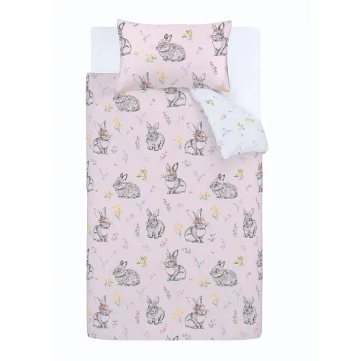 Bunny Tails Toddler Duvet Cover 6